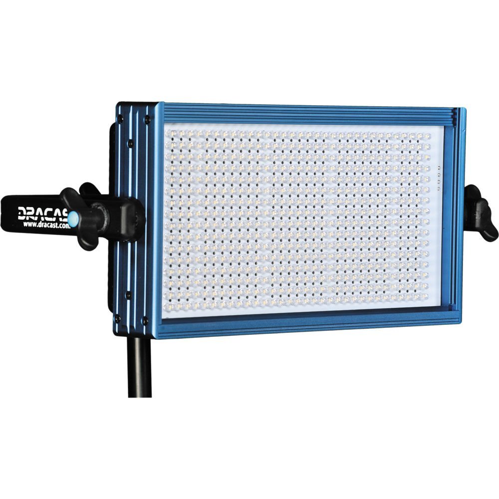 Dracast LED500 Pro Series Bi-Color LED Panel Light with Gold Mount Battery Plate