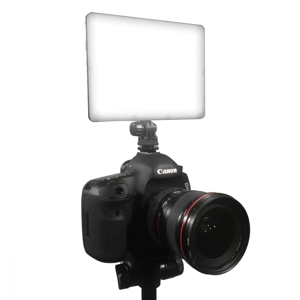 Dracast X Series LED240 RGBWW On Camera LED Video Light with Battery and Charger