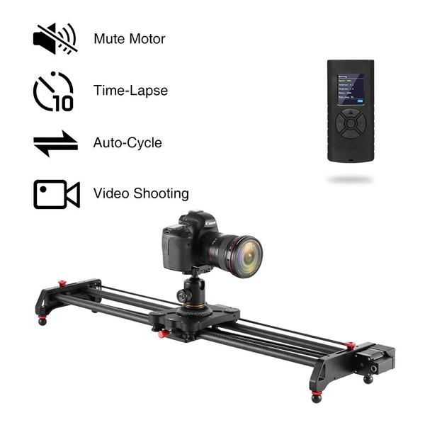 GVM GP-80QD Professional Video Carbon Fiber Motorized Camera Slider 32