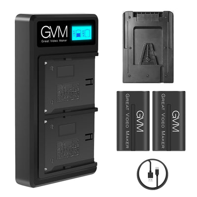 GVM LED - Batteries